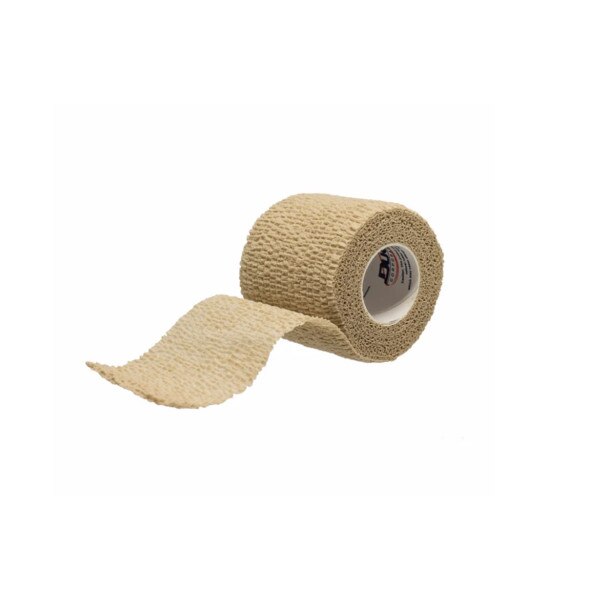 Cohesive bandage, non-sterile, tan